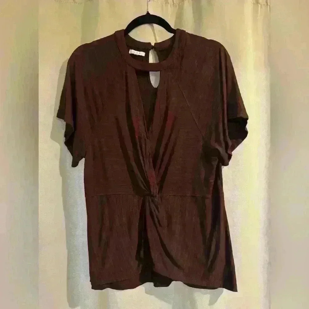 Women’s Burgundy Maurices Blouse